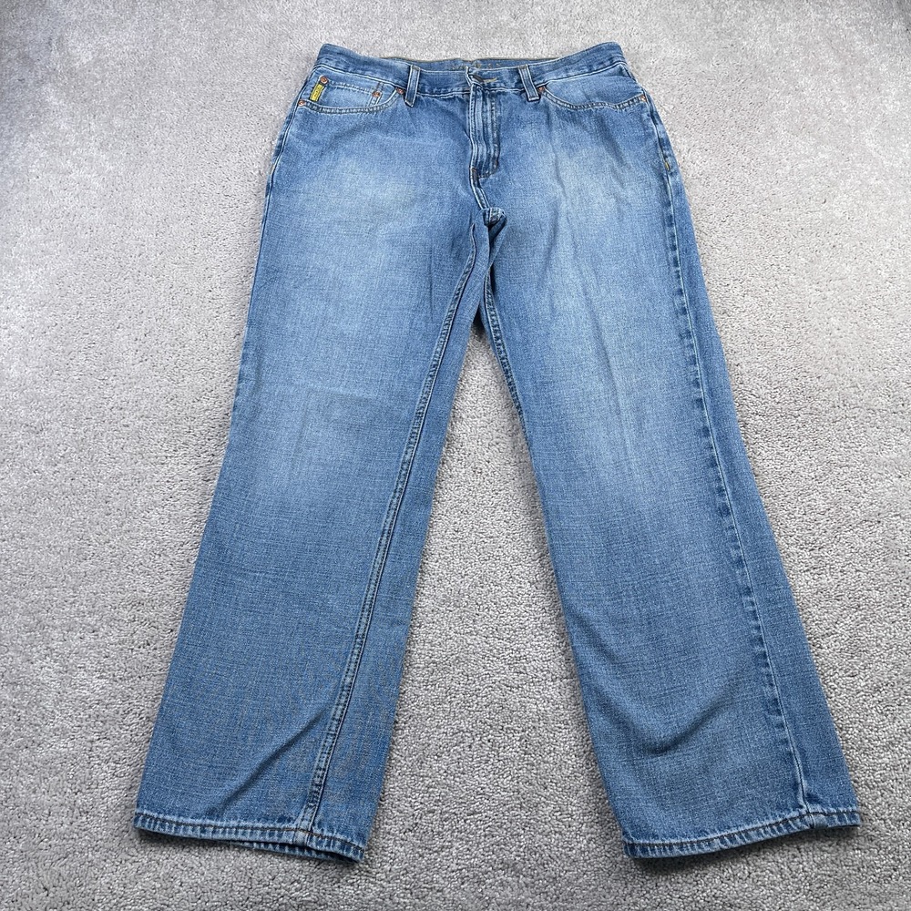 VINTAGE Nautica Jeans Mens 32x30 Blue Classic Straight Medium Wash Denim
